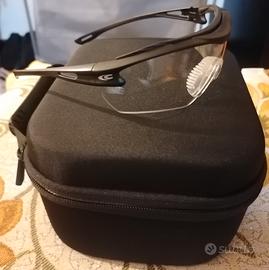 set cuffie e occhiali protezione balistica