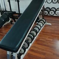 panca technogym per addominali 