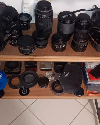Set vintage per appassionati di fotografia