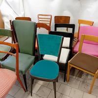 stok di sedie VINTAGE 
