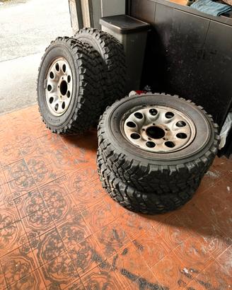 Cerchi+Gomme fuoristrada