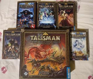 Lotto Talisman italiano + 5 espansioni + terreni