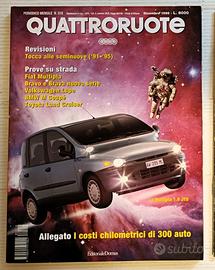 QUATTRORUOTE 518 1998 FIAT MULTIPLA MINI POLO BMW