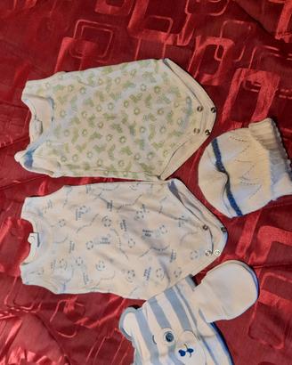 set abbigliamento neonato 
