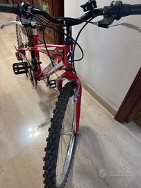 Mountain Bike Ragazzo 24'' LIBERATI Redmoon