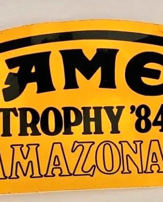 Adesivo Gamel Trophy 1984 Amazonas