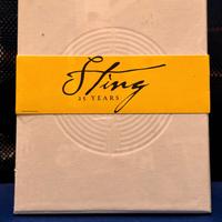 Sting 25 years , cofanetto 3 cd , dvd , libro, etc