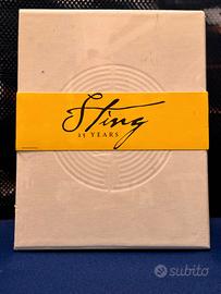 Sting 25 years , cofanetto 3 cd , dvd , libro, etc
