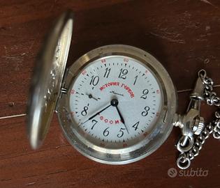 Orologio Vintage da taschino Molnija funzionante.