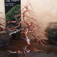 Bonsai B2 - riproduzione in filo di rame