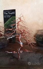 Bonsai B2 - riproduzione in filo di rame