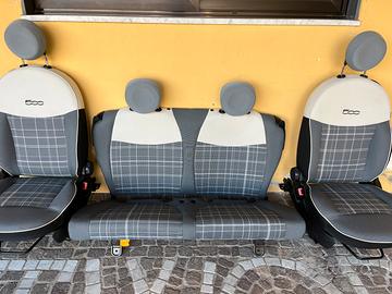 Tappezzeria Fiat 500 lounge