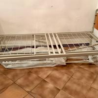 Letto ORTOPEDICO regolabile a due manovelle