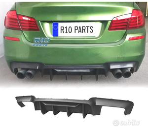 DIFFUSORE BMW F10 10-17 LOOK COMPETITION NERO OPAC