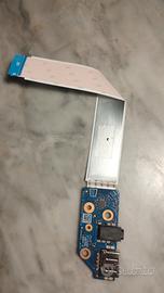 Scheda USB + Audio Jack HP Victus 15-FA 15-FB 