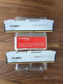 KIT RAM HyperX Fury DDR3 8GB (2x4GB) 1866MHz CL10
