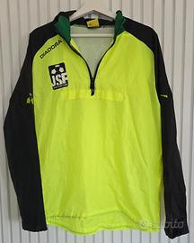 Giacca a vento Diadora JSF, taglia M, giallo fluo 