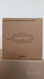 Logitech Rally mic pod extension cable