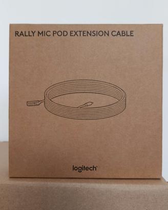 Logitech Rally mic pod extension cable