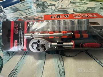 Chiave a cricchetto con bussole