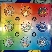 pokemon foglio adesivi 30 anniversario serie 1