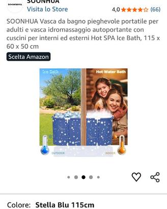 Vasca da bagno pieghevole