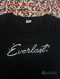 T shirt nera EVERLAST