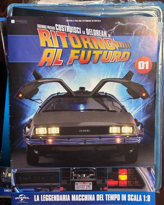 Fascicoli “Ritorno al futuro” Costruisci Delorean