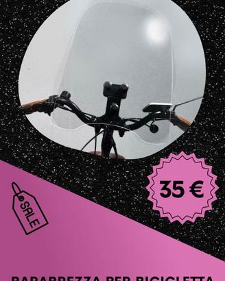 PARABREZZA PER BIMBO BICICLETTA