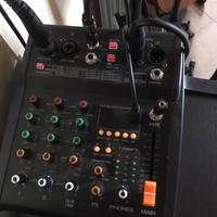 mixer compatto 4 canali