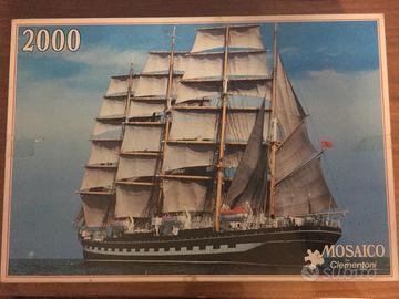 Puzzle 2000 pezzi Veliero Clementoni