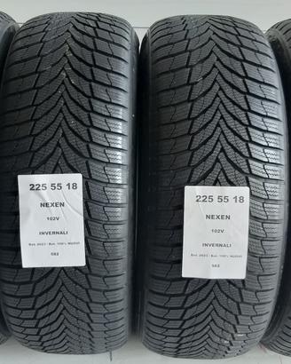 4 GOMME 225 55 18 NEXEN A582