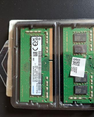 Samsung 16GB (2x8) RAM DDR4 Sodimm 3200MHz laptop