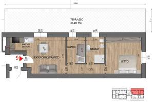 Appartamento di 95 m² con 3 locali e box auto a Re