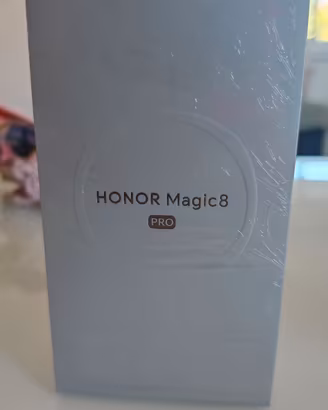 Honor magic 8 pro sigillato con cover originale
