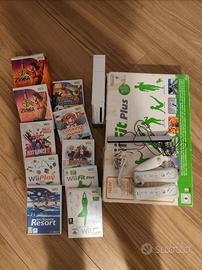 Nintendo wii+giochi+balance board