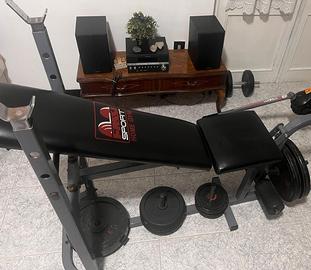 Attrezzatura home gym.