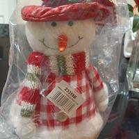 Pupazzo di neve fermaporta di Natale