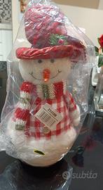 Pupazzo di neve fermaporta di Natale