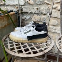 Nike Air Force 1 Low Drop Type White Black Volt