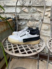 Nike Air Force 1 Low Drop Type White Black Volt