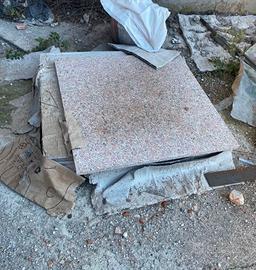 MARMO -- LASTRE GRANITO ROSA 60X60