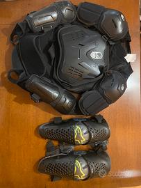 Pettorina/paraschiena e ginocchiere Alpinestar