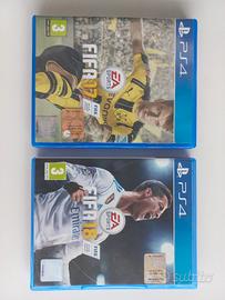 FIFA17 e FIFA18 per PS4