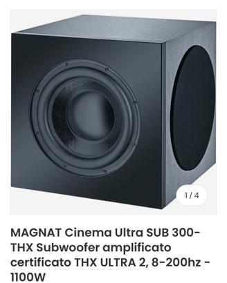 Sub MAGNAT Cinema Ultra SUB 300-THX