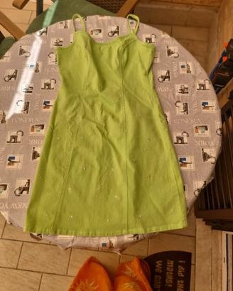 Vestito donna con bretelllne