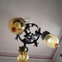 Lampadari d’epoca in ferro battuto artigianali 