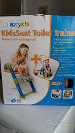 Riduttore wc per bambini con scaletta