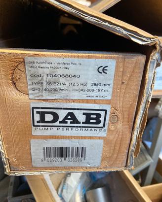 Pompa immersione dab
