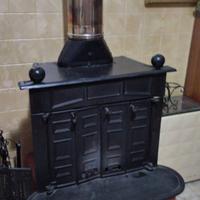 Stufa camino a legna